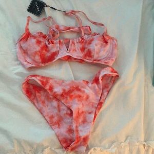 Orange Tie Dye Bikini *BRAND NEW*
